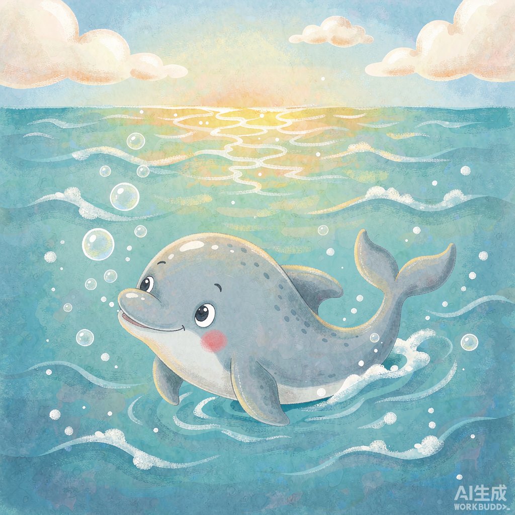 小海豚的天蓝色小泡泡